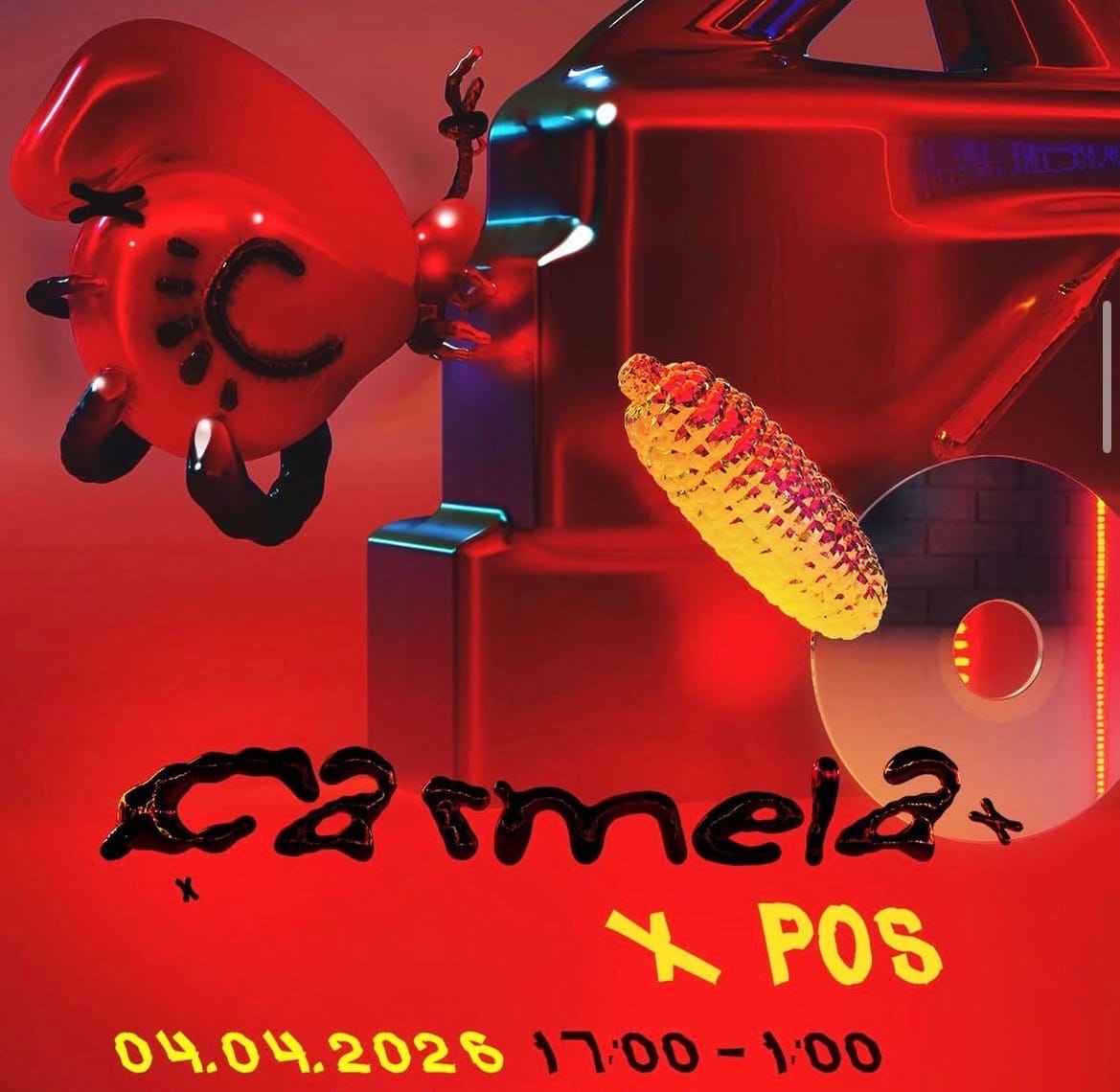 upcoming: Carmela x pos: fundraiser for Venezuela & Mexico